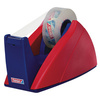 tesa Dévidoir de bureau Easy Cut, non équipé, rouge / bleu