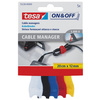tesa On & Off Serre-câbles Cable Manager small, coloré