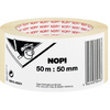 NOPI ruban de masquage en papier crêpé, 19 mm x 50 m, beige