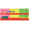 tesa Bloc de notes adhésives, couleurs néon, 75 x 75 mm