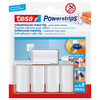 tesa Powerstrips Fixation adhésive pour câble, blanc