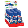 tesa ecoLogo Easy Stick Bâton de colle, 25 g, présentoir cmp