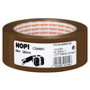 NOPI Ruban adhésif d'emballage en PP, 50 mm x 66 m, marron