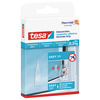 tesa Powerstrips Languettes adhésives pour surfaces en verre