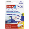 tesa TACK Pastilles adhésives, double face, transparent - 44164