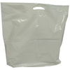 HAPPEL Sac cabas en LDPE, (L)380 x (P)50 x (H)450 mm, blanc