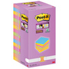 Post-it Bloc-note super sticky notes, 127 x 76 mm, coloré