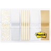 Post-it Marque-page Index Mini Metallic, 11,9 x 43,2 mm
