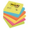 Post-it Bloc-note adhésif, 76 x 76 mm, Energetic Collection  - 23632