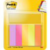 Post-it Marque-page Page Marker, 12,7 x 44,4 mm, Energetic