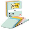 Post-it Bloc-note adhésif Notes, 76 x 76 mm, Beachside - 21404
