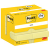 Post-it Bloc-note adhésif, 51 x 38 mm, jaune, promotion 8+4