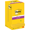 Post-it Bloc-note super sticky notes, 76x76 mm, ultra jaune
