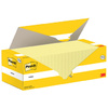 Post-it Bloc-note adhésif, 76 x 76 mm, jaune, 12+12 GRATUIT