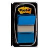Post-it Marque-pages Index, 25,4 x 43,2 mm, bleu  - 27525