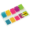 Post-it Marque-pages Index mini, 11,9 x 43,2 mm, 5 couleurs