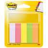 Post-it Marque-pages en papier, 15 x 50 mm, couleurs néon  - 24878