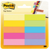 Post-it Marque-pages en papier, 15 x 50 mm, couleurs