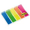 Post-it Marque-pages Index, 11,9 x 43,2 mm, 5 couleurs