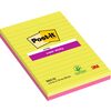 Post-it Bloc-notes super sticky notes, 125 x 200 mm, ligné