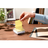 Post-it Bloc-note adhésif Recycling z-notes, 76x76 mm, jaune