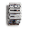 DURABLE Set de porte-brochures mural 'FLEXIPLUS 2', A4 - 65082