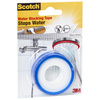 Scotch Ruban isolant 4702, 12 mm x 12 m, blanc