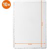 DURABLE Etui de protection, en PP, 54 x 86 mm, transparent