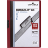 DURABLE DURACLIP ORIGINAL 60 Chemises à pince, A4, aubergine