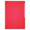 DURABLE Pochettes-coins, A4, en PP, 0,12 mm, rouge