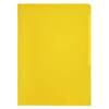 DURABLE Pochettes-coins, A4, en PP, 0,12 mm, jaune