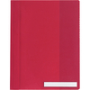 DURABLE Chemise à lamelle, A4, PVC, rouge