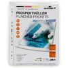 DURABLE Pochette perforée, A4, PP, transparent, 0,08 mm