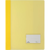 DURABLE Chemise à lamelle DURALUX, A4, jaune translucide