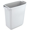 DURABLE poubelle DURABIN 60, rectangulaire, blanc