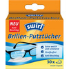 swirl Lingettes nettoyantes pour lunettes, emballage de 30
