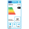 BOMANN Réfrigérateur VS 2195.1, acier inoxydable