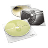 DURABLE Etui CD/DVD COVER pour 1 CD, PP, transparent