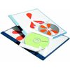 DURABLE Pochette autoadhésive pour CD/DVD FIX, en PP - 46305