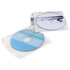 DURABLE Pochette CD/DVD COVER EASY, en PP, transparent