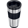 CLATRONIC Cafetière électrique to go KA 3733, noir/argent