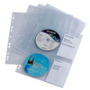 DURABLE Pochette CD/DVD COVER LIGHT S, pour 4 CD, en PP