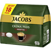JAKOBS Dosette de café CREMA PADS KRÄFTIG, paquet de 18