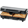 PROFI COOK Appareil à croque-monsieur PC-ST 1092, inox/noir