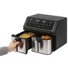 PROFI COOK Friteuse double à air chaud PC-FR 1296 H