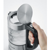 SEVERIN Mini bouilloire en verre WK 3458, inox / noir