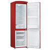 SEVERIN Réfrigérateur-congélateur rétro RKG 8917, rouge