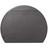 DURABLE Sous-main semi circulaire, 650 x 520 mm, noir