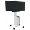 DURABLE Meuble TV mobile 'COWORKSATION', blanc