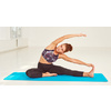 SCHILDKRÖT Tapis de yoga BICOLOR, 4 mm, pétrole/anthracite